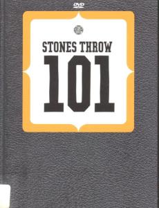 STONES THROW 101 -DVD+CD-
