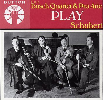 Busch Quartet & Pro Arte Play